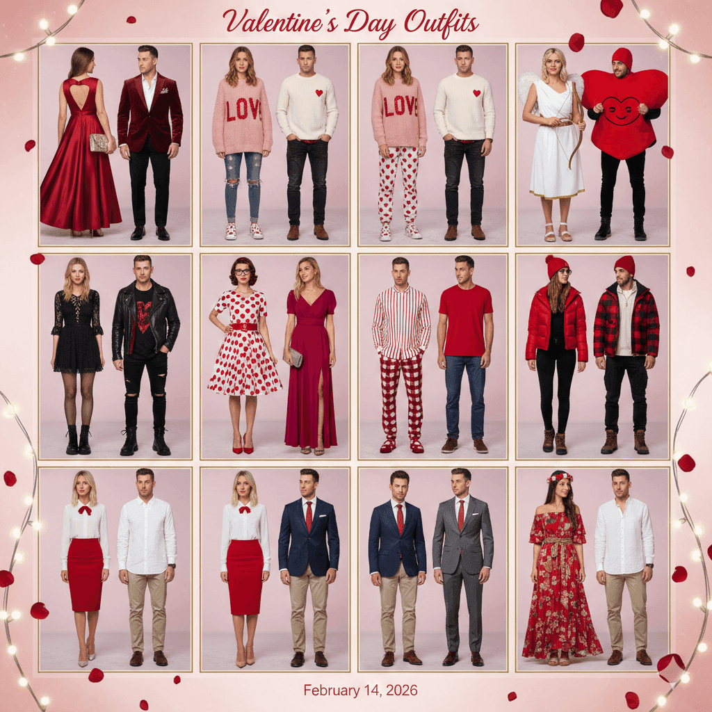 10 Valentine’s Day Outfit Ideas to Wow Your Date 